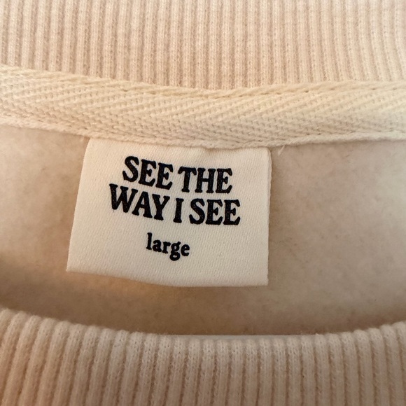 NWOT See The Way I See Crewneck - Picture 4 of 6